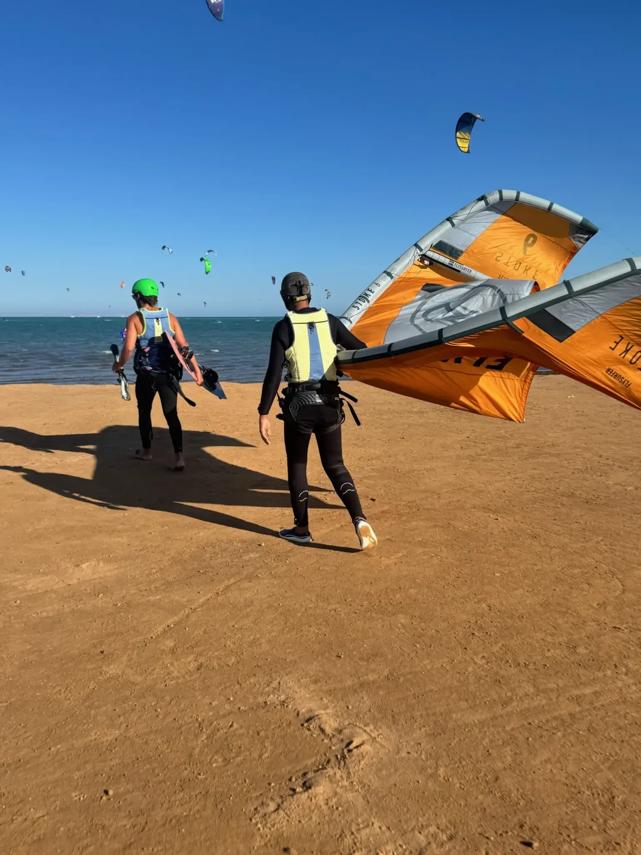 Nauč se kiteboarding v El Gouně