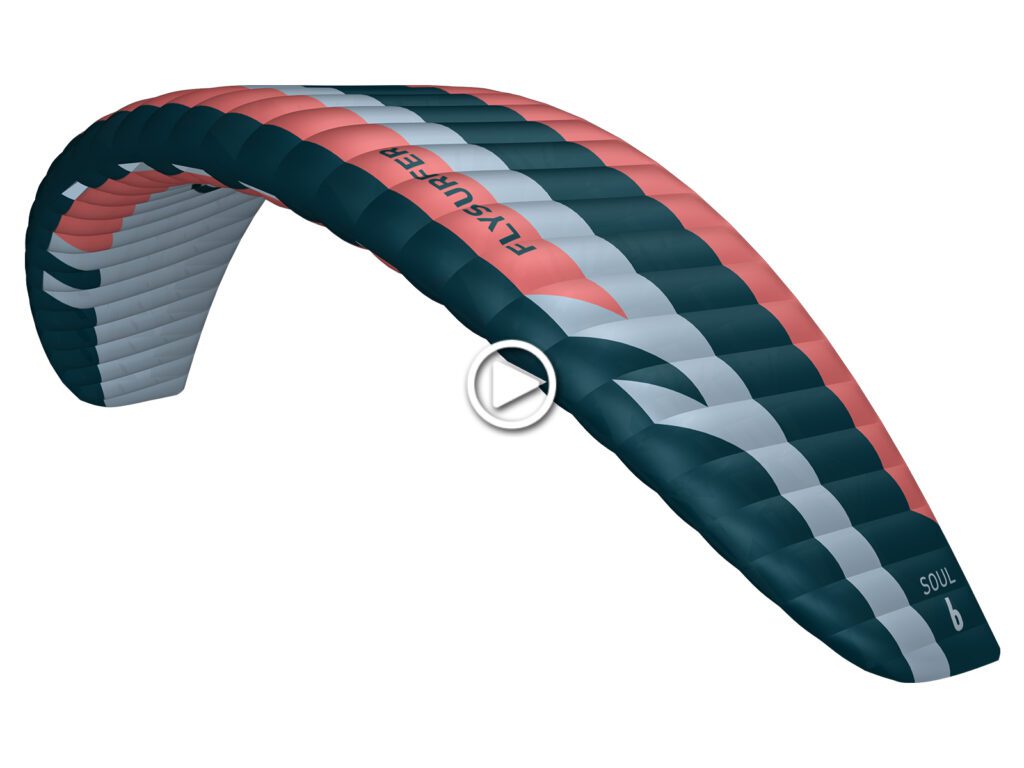 Flysurfer Soul komorový kite – půjčovna Kitepower El Gouna