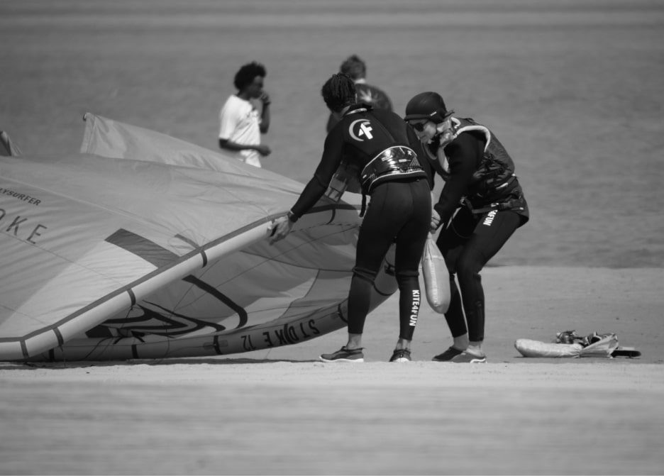 Kitesurfing kurz pro začátečníky El Gouna – mělká laguna